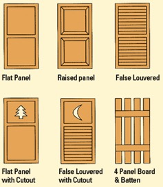 Scherer Shutter Styles 1